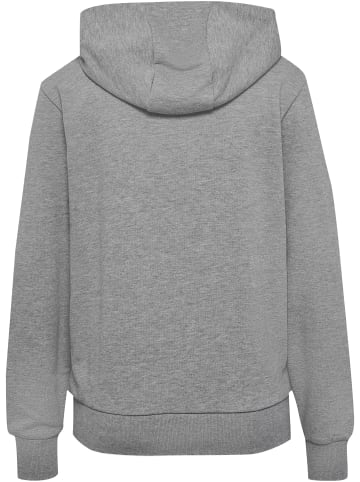 Hummel komfortabler Kapuzenpullover mit femininem Schnitt in Grau