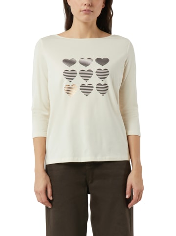 comma Shirt in beige schoko