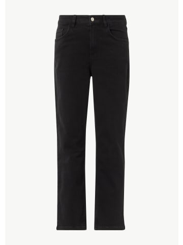 comma CI Jeans-Hose lang in Schwarz