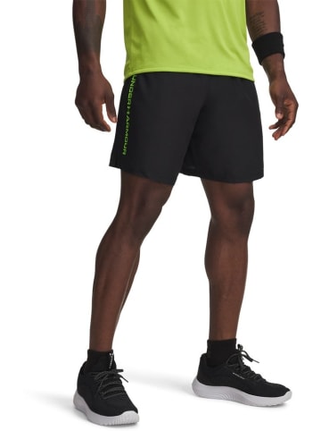 Under Armour Sportshorts "Tech Woven Wordmark Shorts" in Schwarz