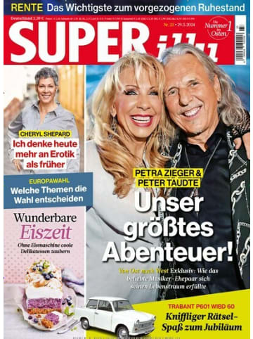 Hubert Burda Media 52 x SUPERILLU Zeitschrift (Gutschein für Jahres Abo)