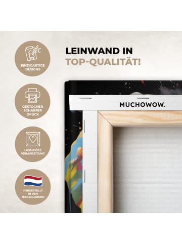 MuchoWow Leinwand bilder Elefant (BxH)