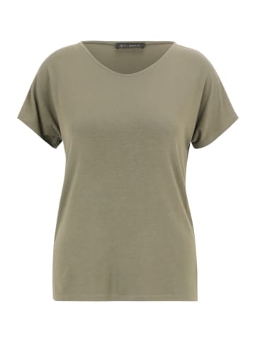 Betty Barclay Casual-Shirt mit V-Ausschnitt in Dusty Olive