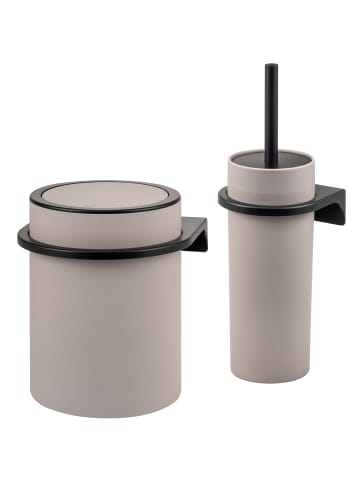 bremermann 2tlg. Bad-Set SAVONA Softtouch ca. 19 x 24,5 cm (Ø/H)