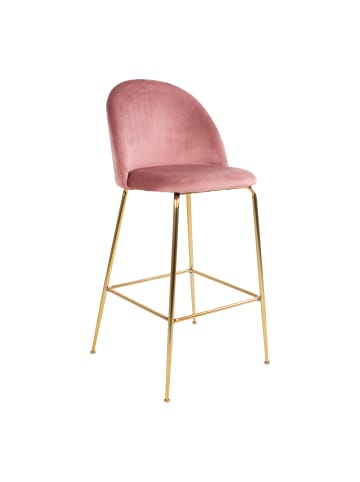 ebuy24 Barhocker Laust Altrosa 2er Set
