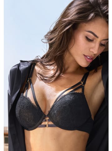 JETTE Push-up-BH in schwarz