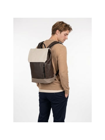 Zwei Cargo Daypack 37 cm Laptopfach in sand brown