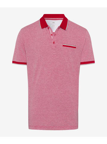 BRAX  Poloshirt in Rot