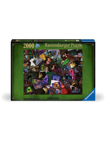Ravensburger Ravensburger Puzzle 2.000 Teile Alle Bösewichte an einem Ort in bunt