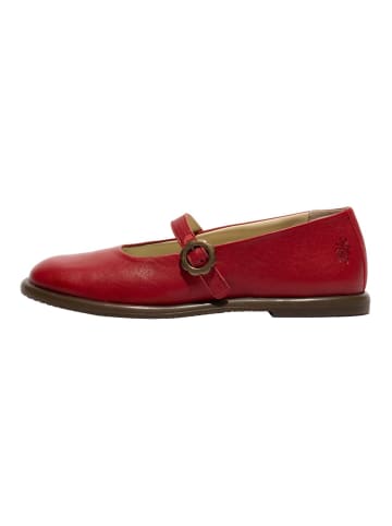 Fly London Ballerinas in Cherry