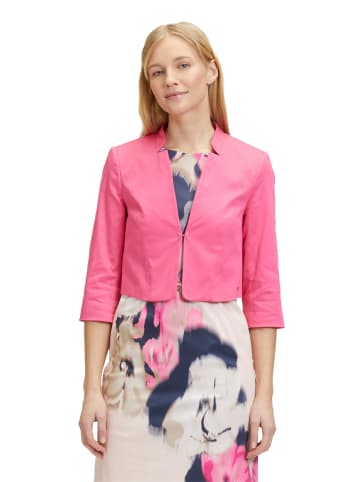 BETTY & CO Bolero-Jacke unifarben in Pink Flambé