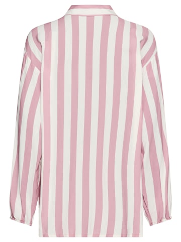 s.Oliver Pyjamaoberteil in mauve gestreift