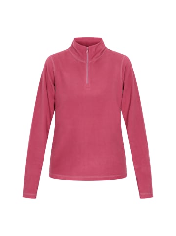 DreiMaster Women Fleece Pullover in Dunkelrosa
