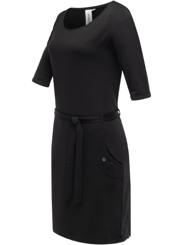 ragwear Jerseykleid Kenisha in Black