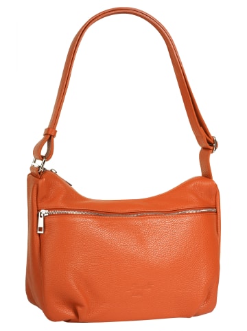 Samantha Look Shopper echt Leder in orange