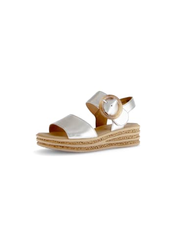 Gabor Fashion Plateau Sandale in beige