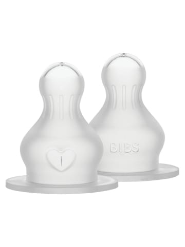 BIBS Trinksauger 2er Pack Silikon Bottle
