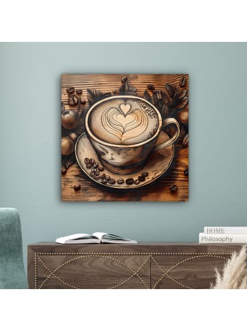 MuchoWow Leinwand bilder Kaffee (BxH)