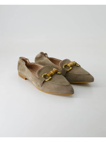 dirndl+bua Slipper in Grau