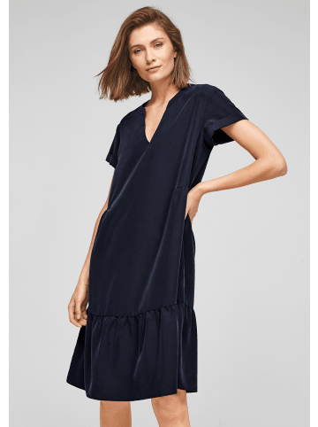 s.Oliver BLACK LABEL Einteiler Kleid kurz in Blau