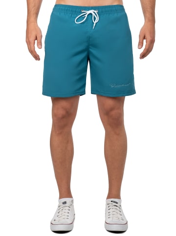 Reichstadt Herren Regular Fit Shorts Mid Waist in Blue