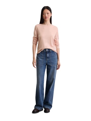 Marc O'Polo Strickpullover slim in pastel rose