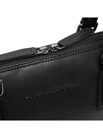 The Chesterfield Brand Novum Aktentasche Leder 35 cm Laptopfach black
