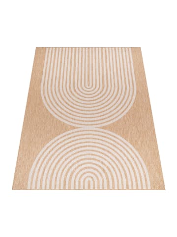 Tara Carpet Indoor-/ Outdoor-Teppich Columbia Fashion Wave in Beige