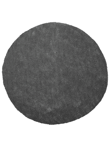 Beliani Shaggy DEMRE in Grau - (W) 140 x (H) 2 x (L) 140 cm