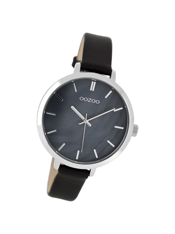 Oozoo Analog-Armbanduhr Oozoo Timepieces schwarz mittel (ca. 38mm)