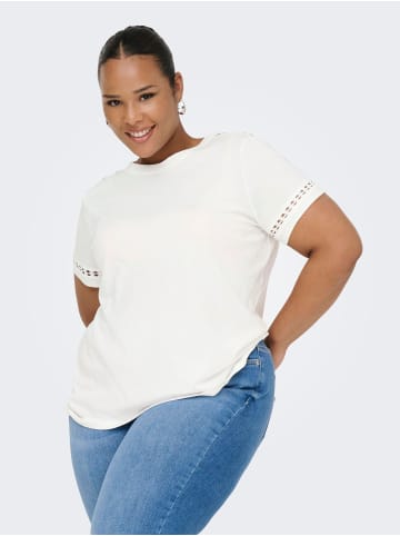 ONLY Carmakoma T-shirt in Cloud Dancer