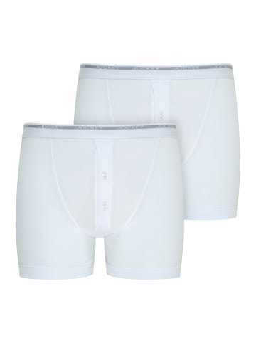 Jockey Boxershorts Modern Classic Y-Front 2 Stück in Weiß
