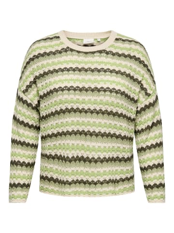 ONLY Carmakoma Strickpullover in Birch