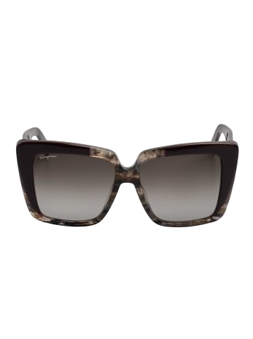 Salvatore Ferragamo Sonnenbrille in Brown