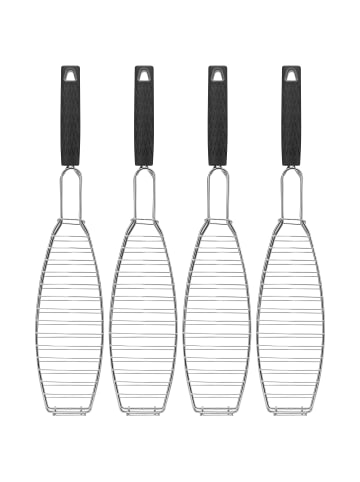 bremermann 4-er-Set Fisch-Grillhalter