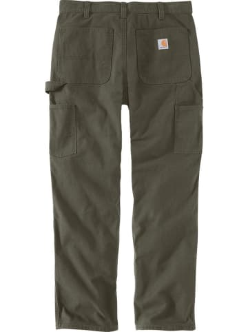 CARHARTT  Arbeitshose "Straight Dungaree 103279" in Grün
