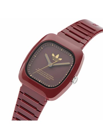adidas Analoguhr für Erwachsene in rot
