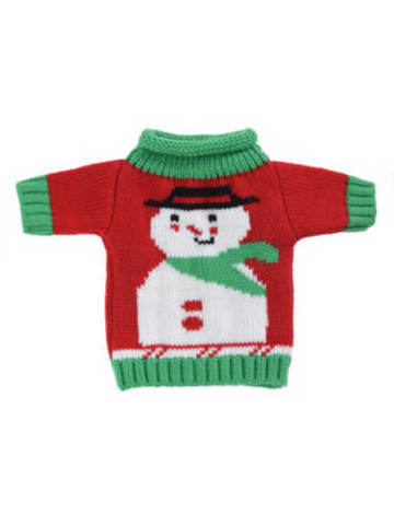 Home&Styling Collection Weinflaschenpullover in grün