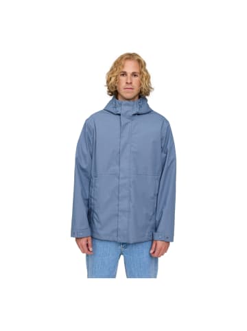 MAZINE Regenjacke Natural Rain Jacket in blue stone