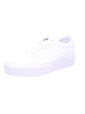Vans Damen- Schnürschuhe Ward Platform in Weiß
