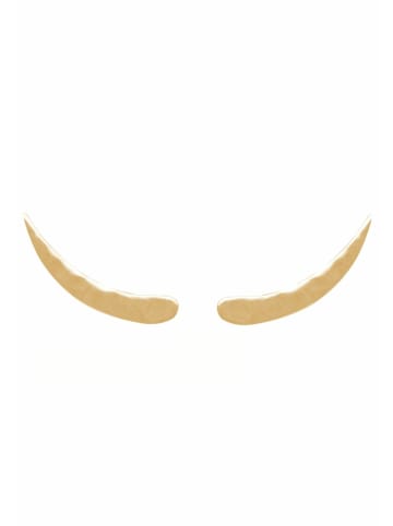 Gemshine Ohrringe Ohrkletterer HAKEN Ear Climber in gold coloured