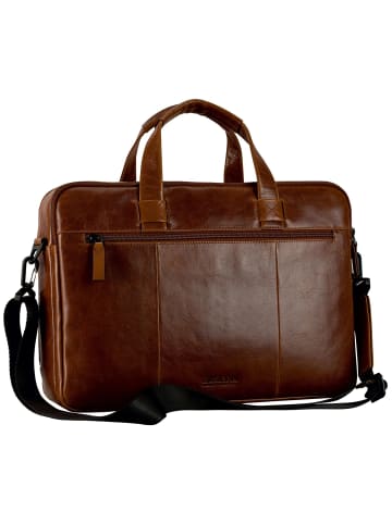 Leonhard Heyden Porto Aktentasche Leder 39 cm braun