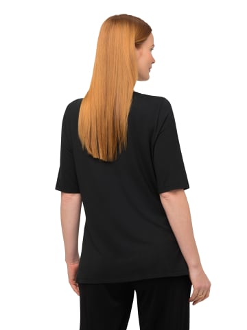 Ulla Popken Shirt in schwarz