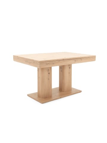 CALICOSY Ausziehbarer HEIDELBERG in Helles Holz - (W) 140  x (H) 79,5  x (L) 90  cm