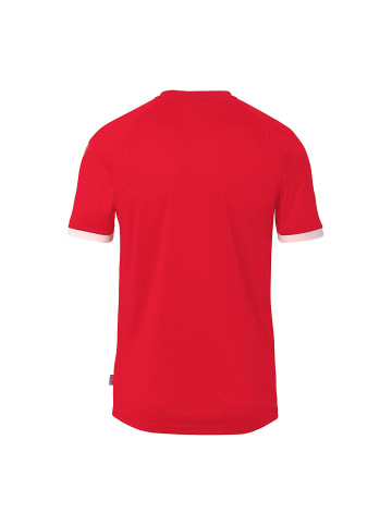 uhlsport Trainings-T-Shirt Impulse in rot/weiß