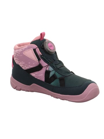 superfit Barfußschuh TRACE in Grün/Rosa