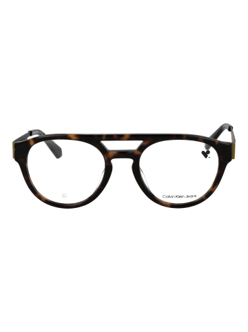 CALVIN KLEIN JEANS Unisex Optische Fassungen Flieger Havanna