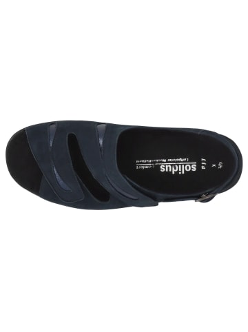 Solidus Komfort Sandalen für Damen in blau