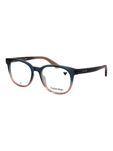 Calvin Klein Unisex Optische Fassungen Panto Blau