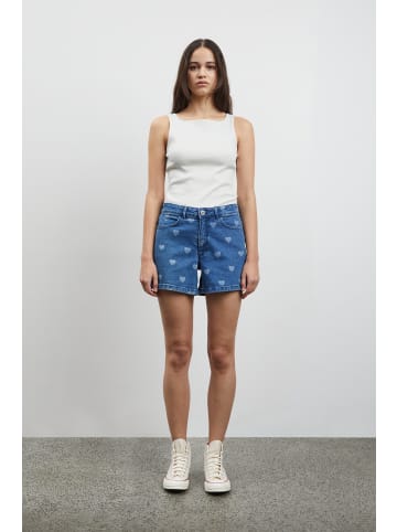 ICHI Jerseytop IHORETA Slim fit in Cloud Dancer
